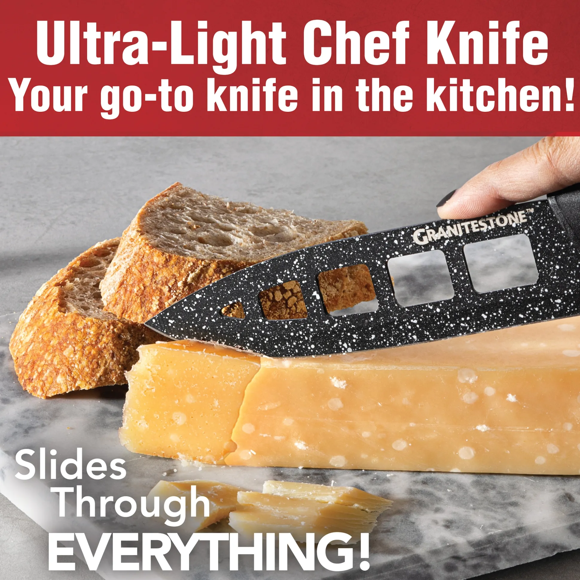 Granitestone Nutriblade 6-Piece Knife Set