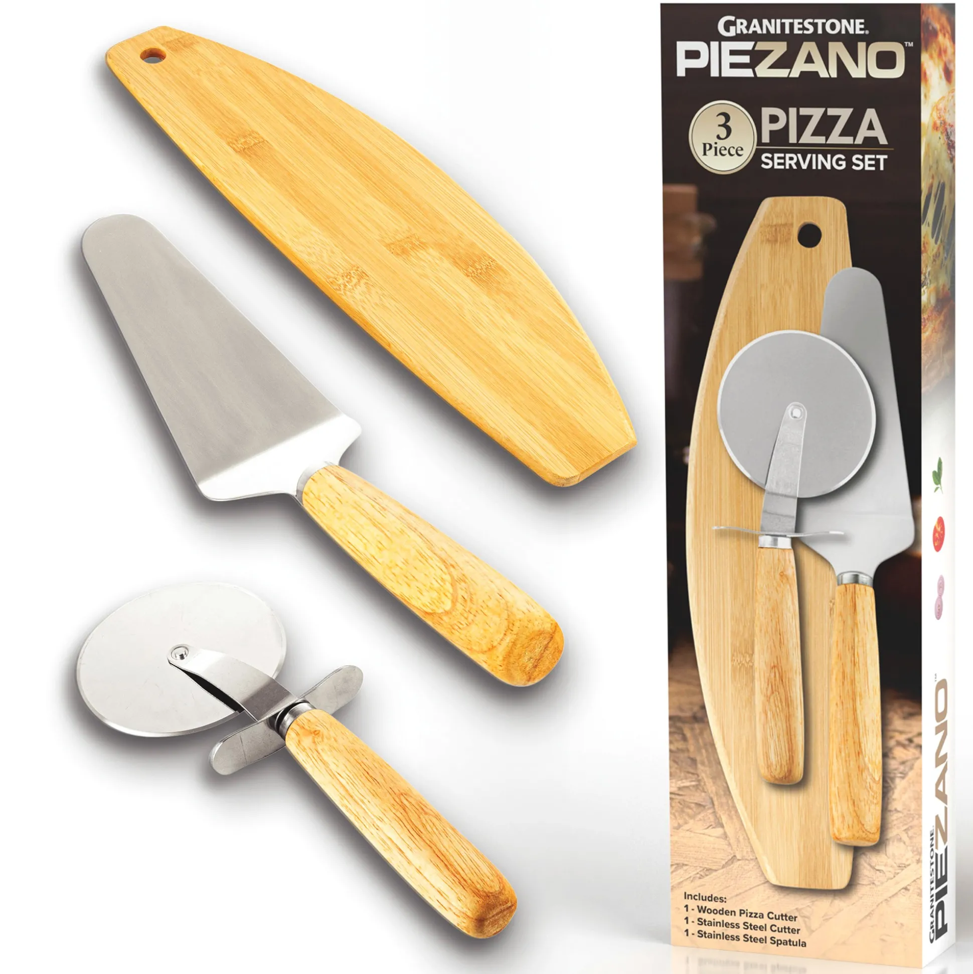 Granitestone Piezano 3-pc. Cutting Set