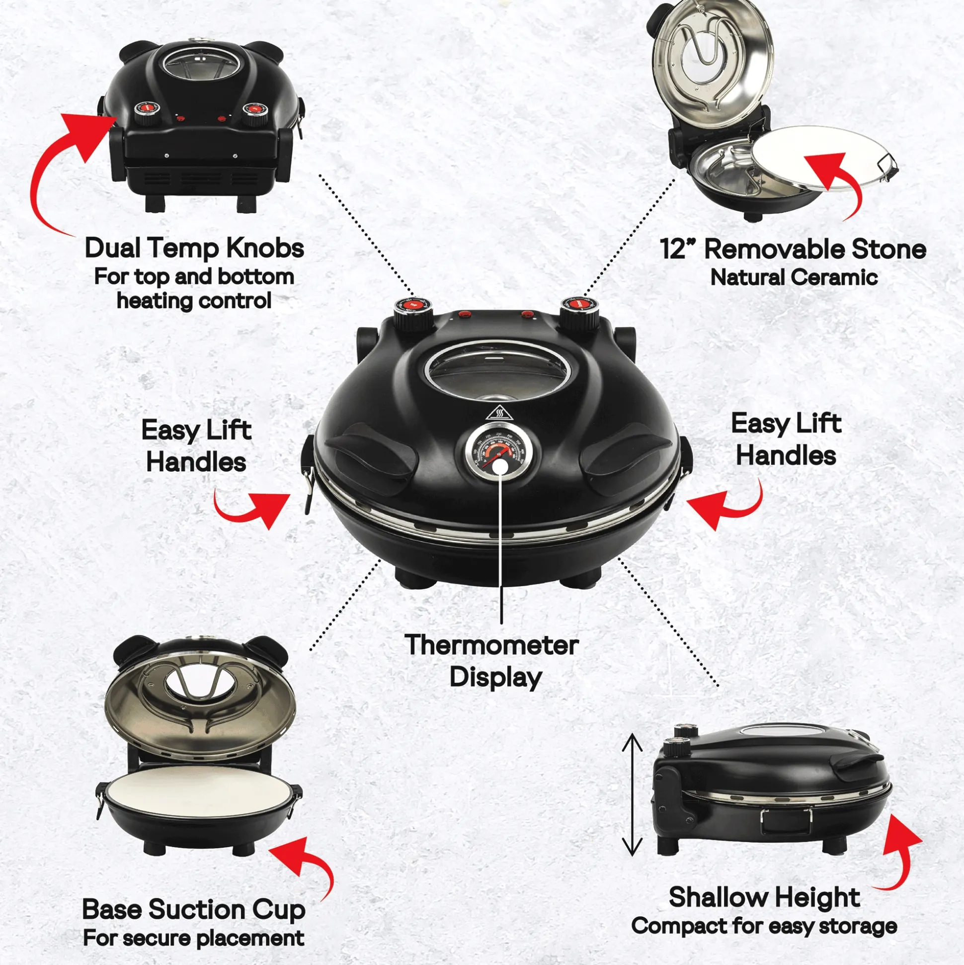 Granitestone Piezano Pizza Oven