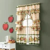 Green Apple Kitchen Window Set