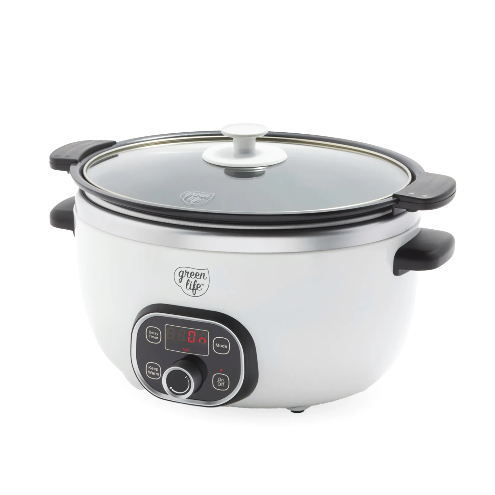 Green Life Slow Cooker Healthy Duo 6-Quart Slow Cooker