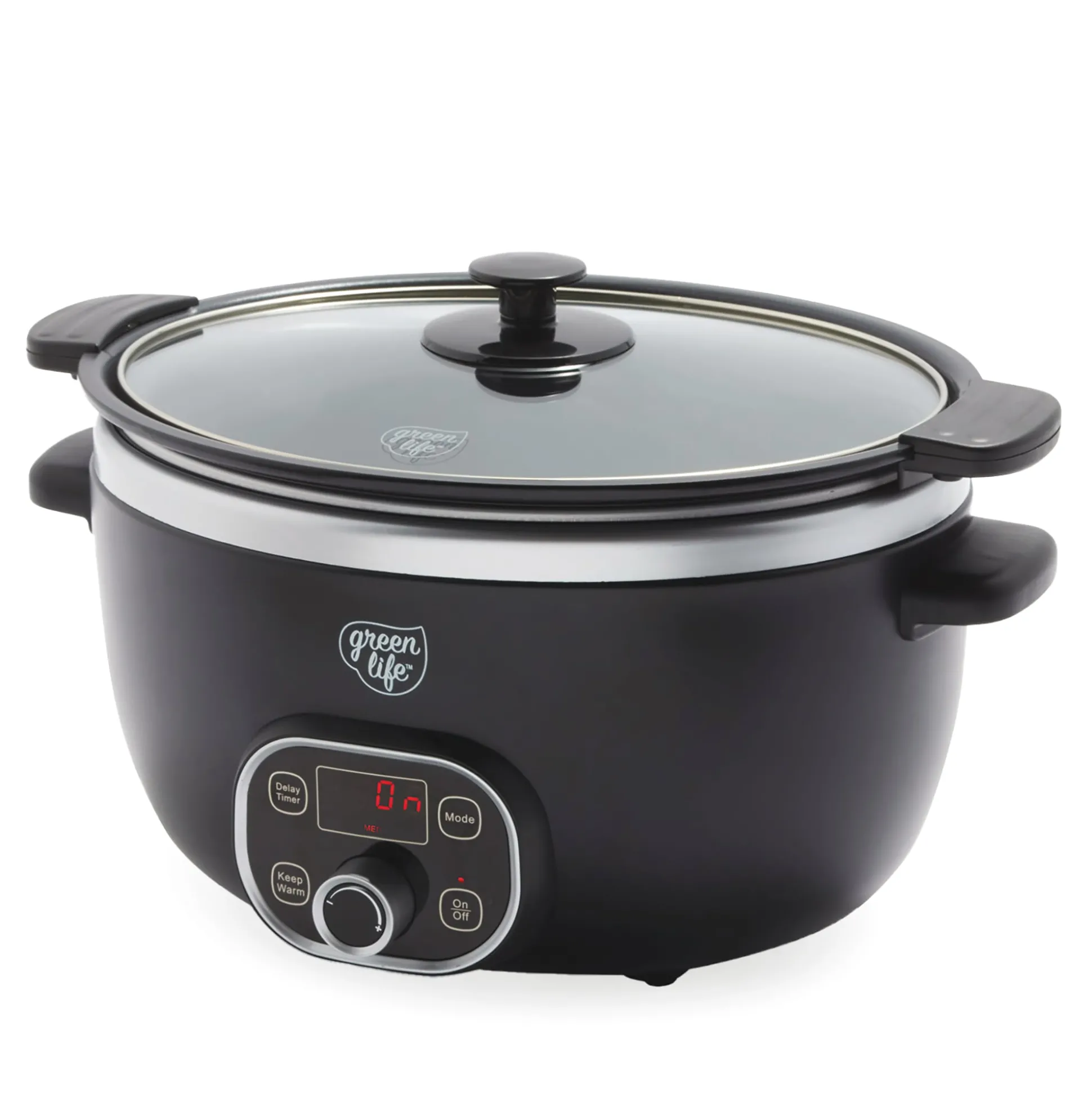 Green Life Slow Cooker Healthy Duo 6-Quart Slow Cooker