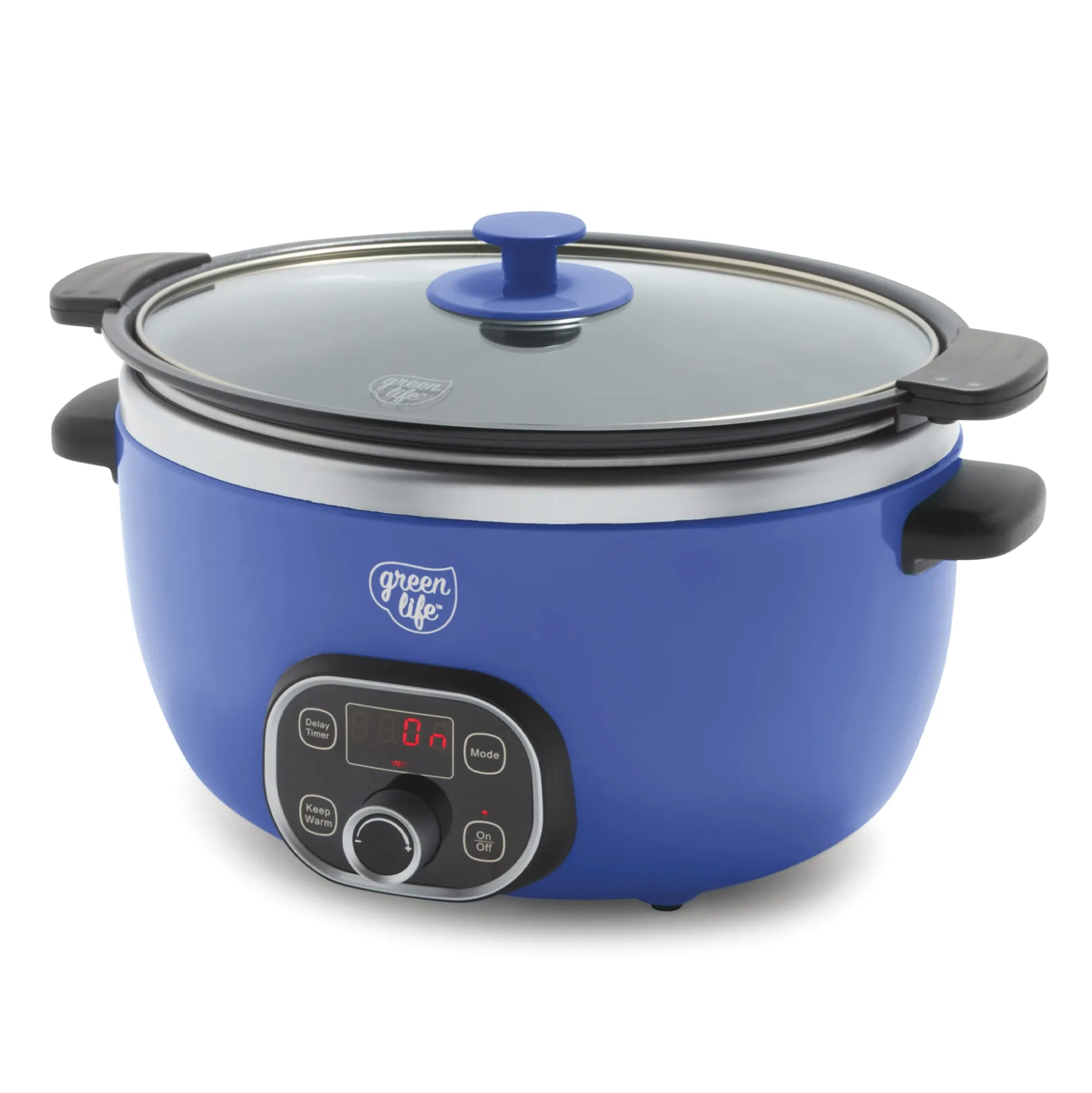 Green Life Slow Cooker Healthy Duo 6-Quart Slow Cooker