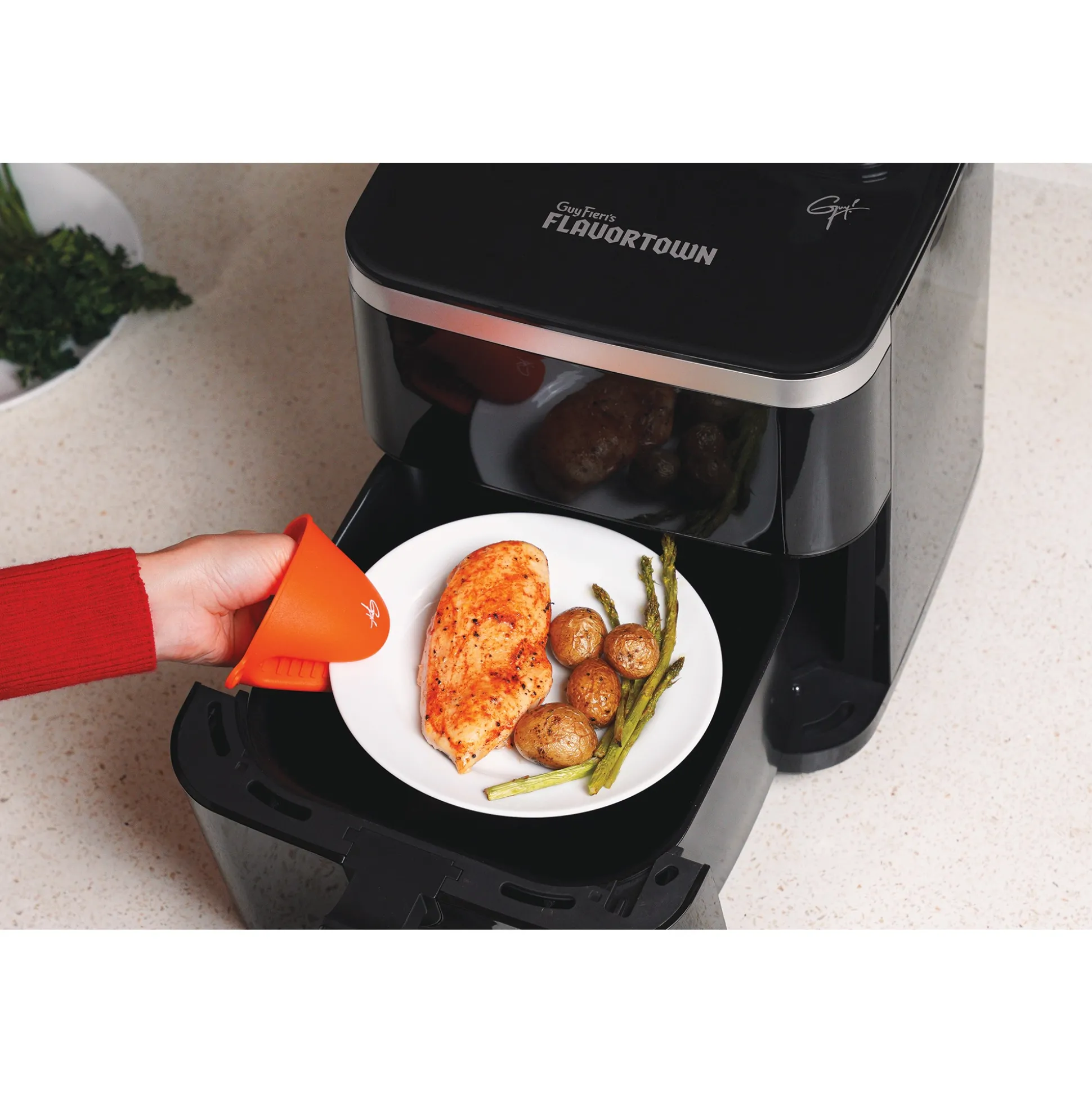 Guy Fieri Flavortown 6.5-Quart Steam Air Fryer