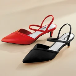 Halter-Strap Kitten Heel