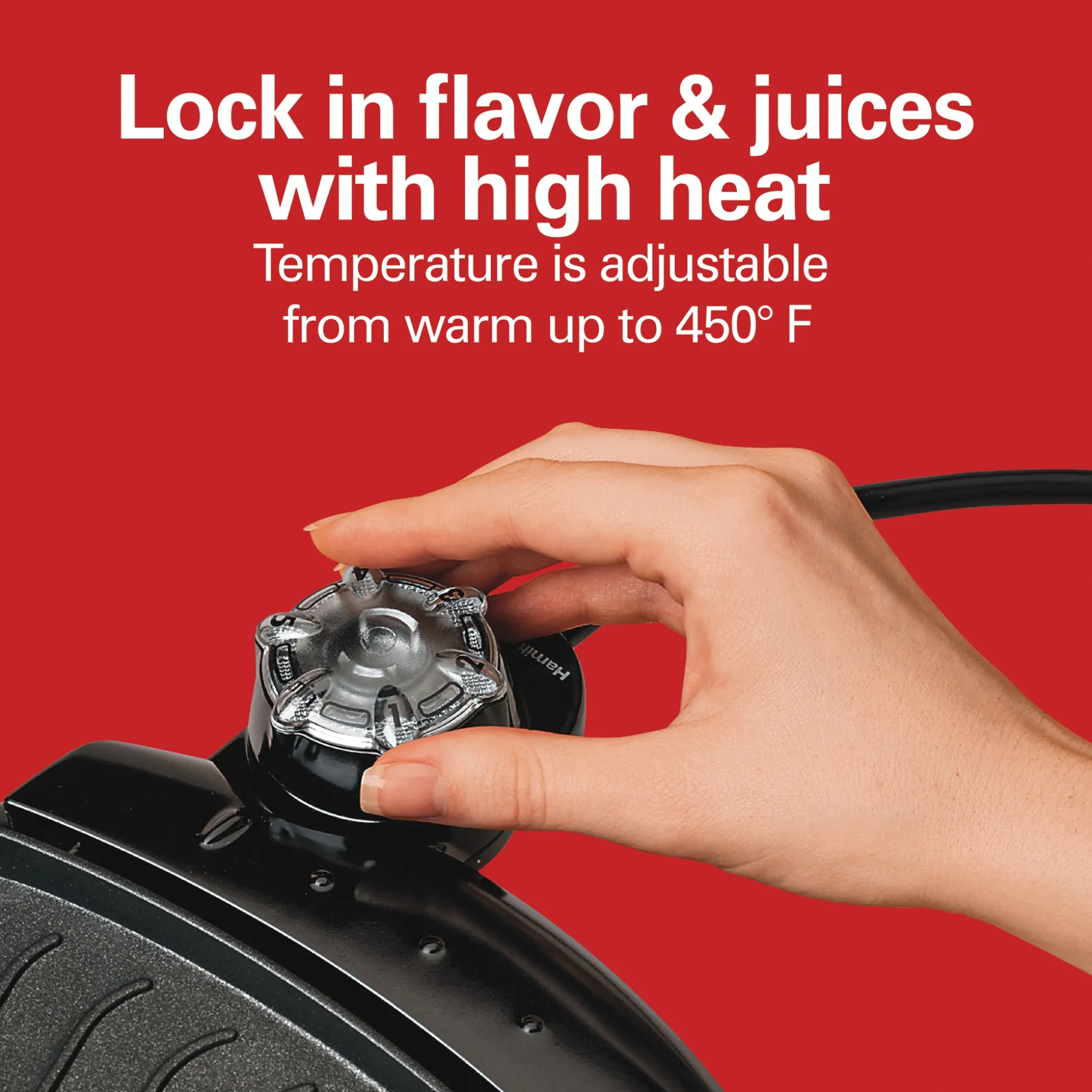 Hamilton Beach Health Smart Indoor/Outdoor Grill