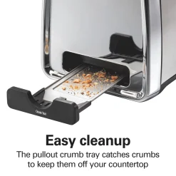 Hamilton Beach Modern Chrome 2-Slice Toaster