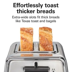 Hamilton Beach Modern Chrome 2-Slice Toaster