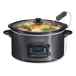 Hamilton Beach 6-Quart Programmable Defrost Slow Cooker