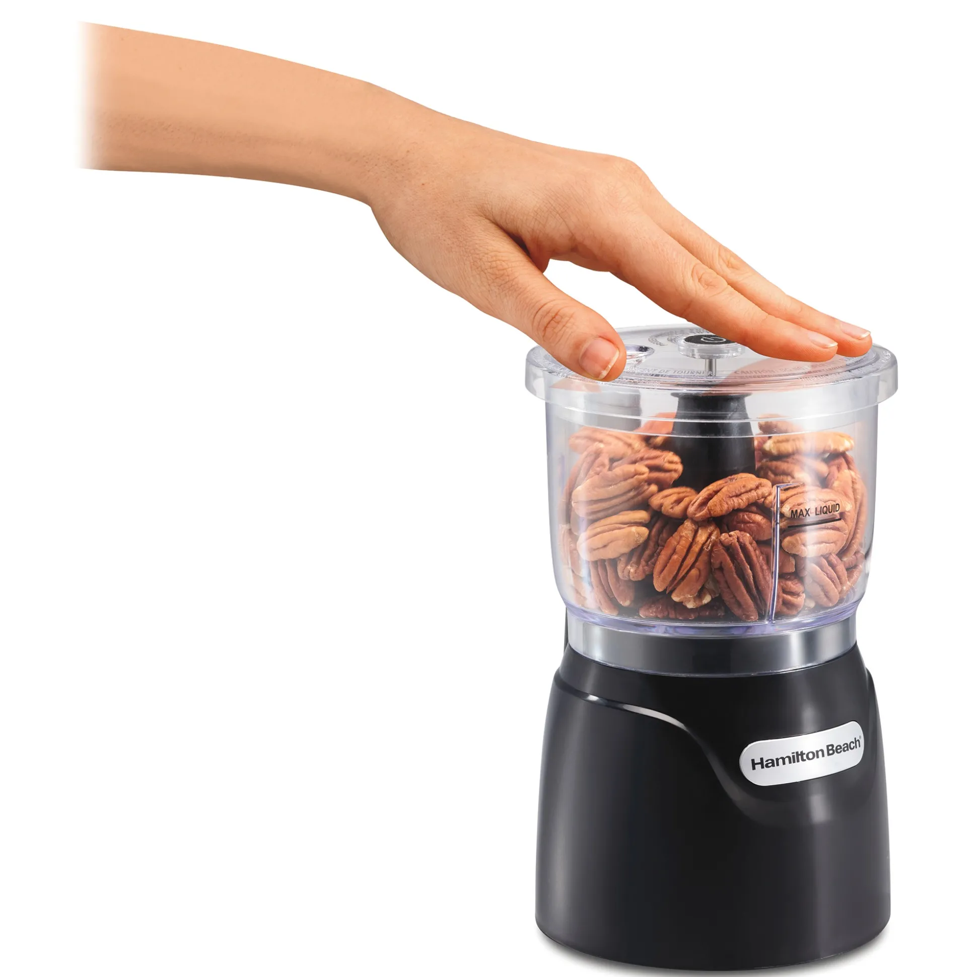 Hamilton Beach Stack & Press Food Chopper