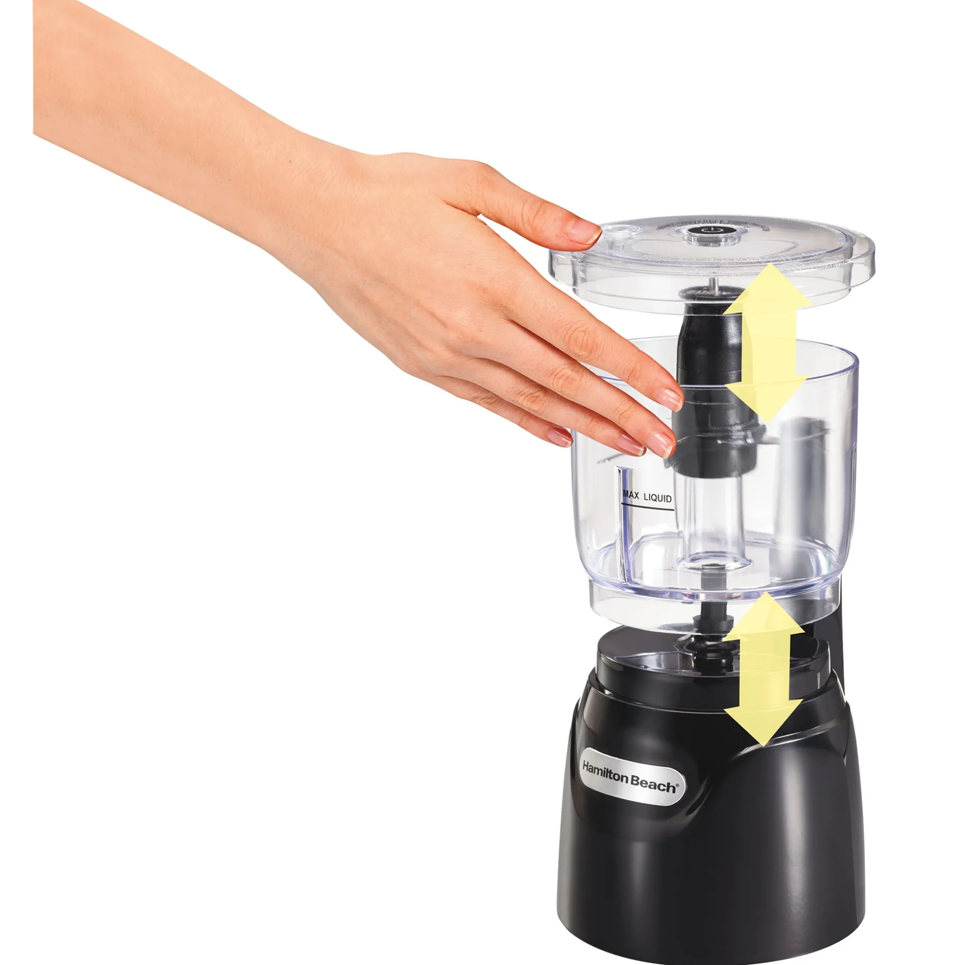 Hamilton Beach Stack & Press Food Chopper