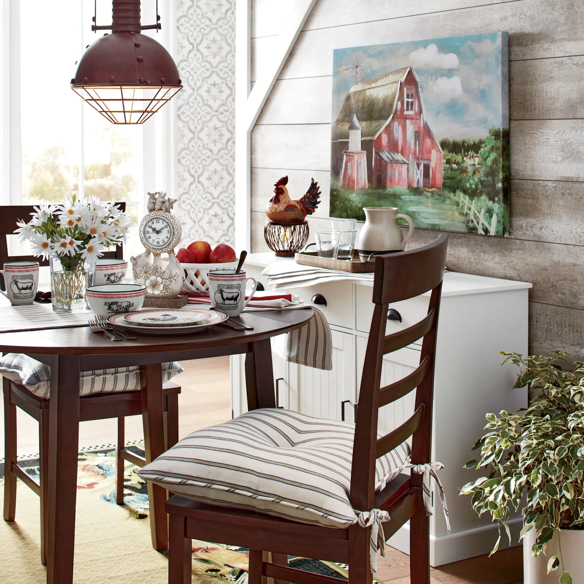 Hand-Painted Barn Canvas