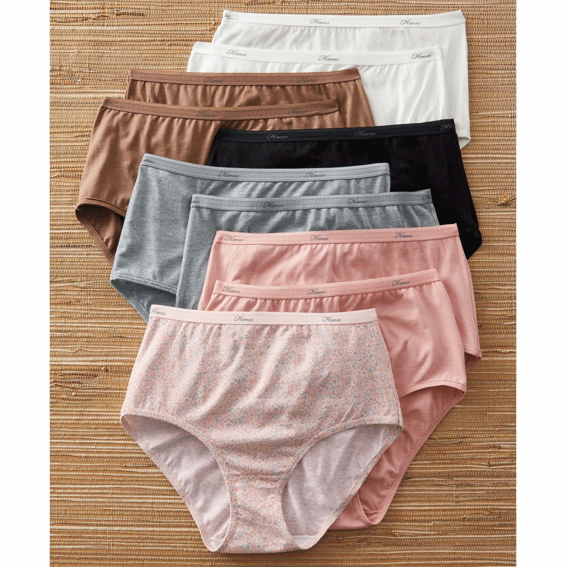 Hanes 10-Pack Cotton Brief