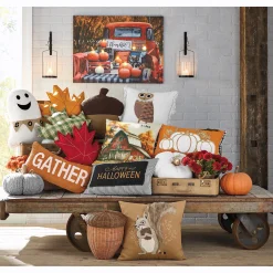Harvest Figural Accent Pillow