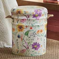 Harvest Flower Storage Stool