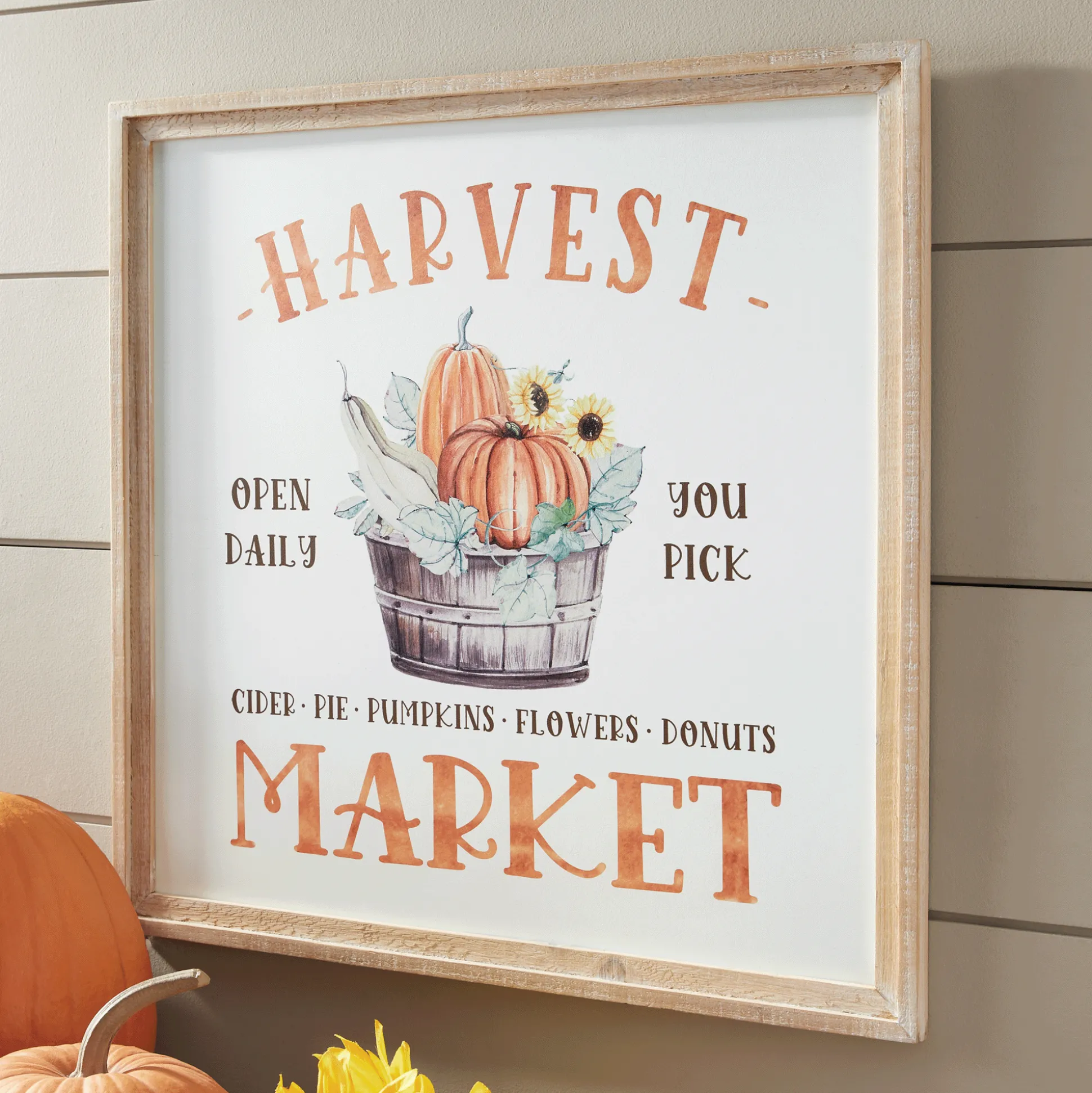 Harvest Market Sign