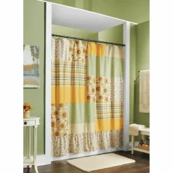 Harvest Ruffled Shower Curtain
