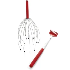 Head Massager & Back Scratcher Set