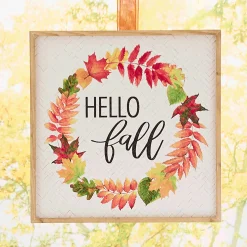 Hello Fall Sign