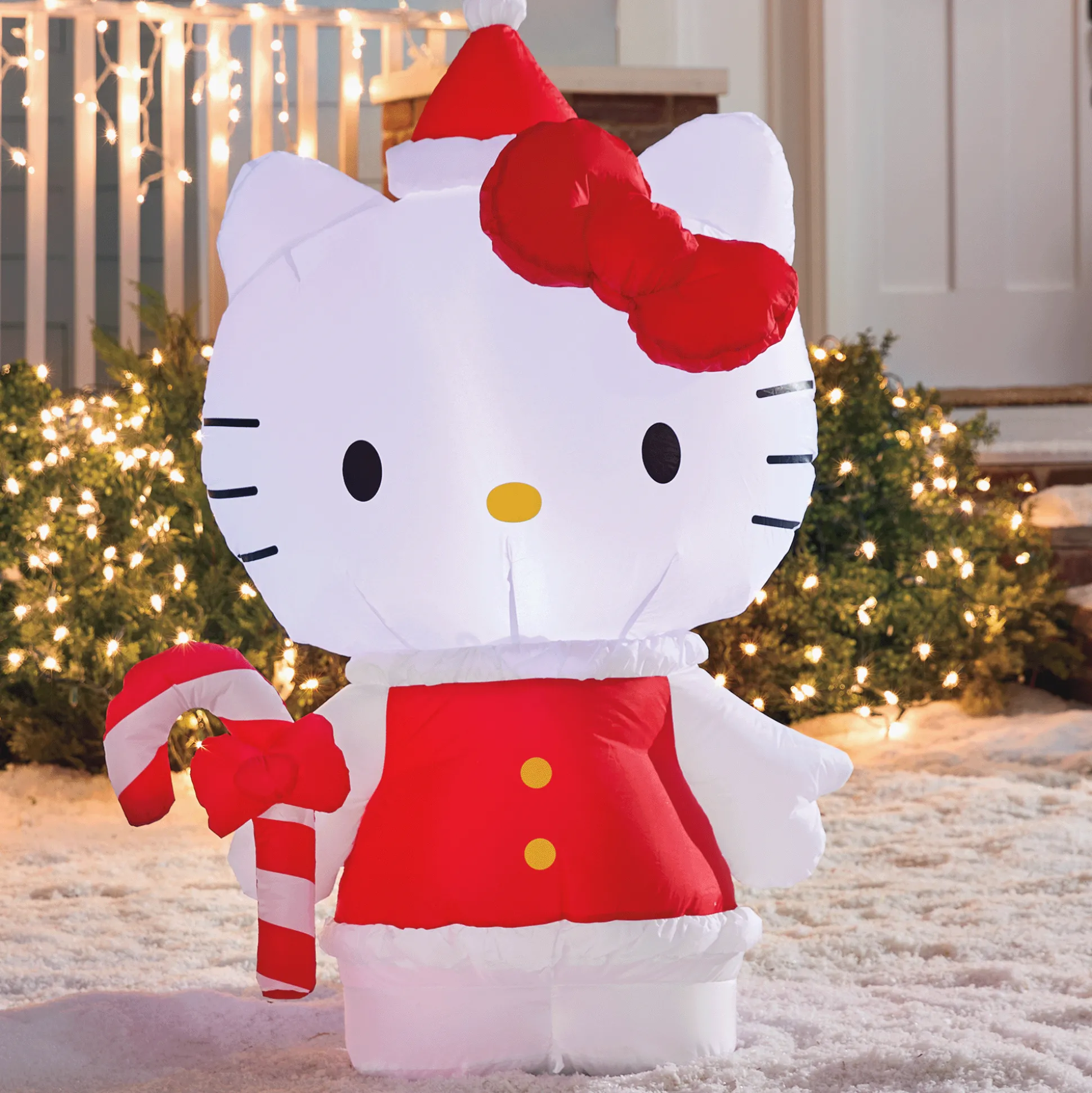 Hello Kitty Christmas Inflatable