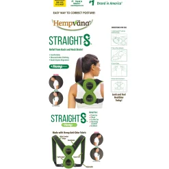Hempvana Straight 8 Back and Neck Support