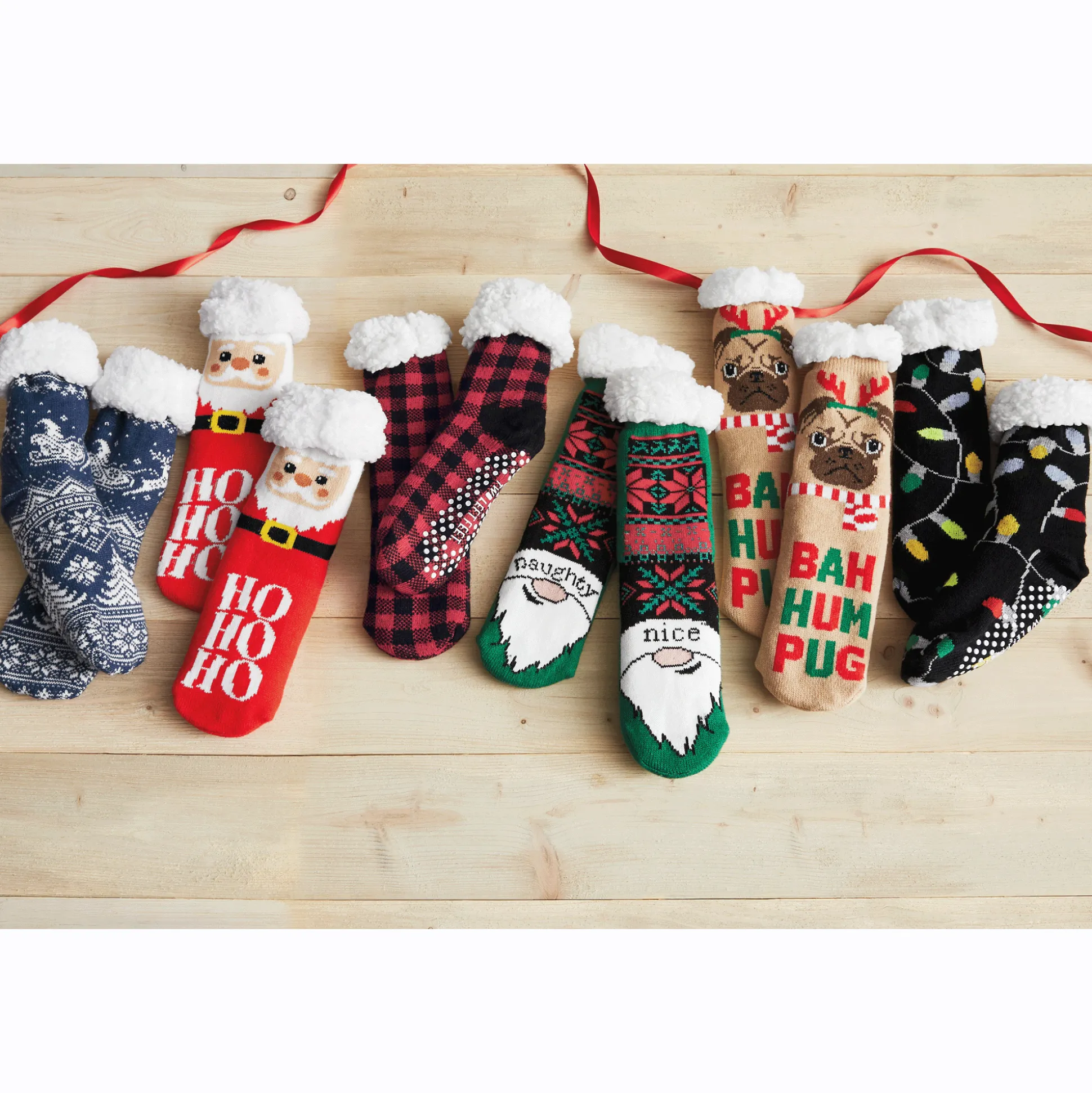 Holiday Slipper Socks