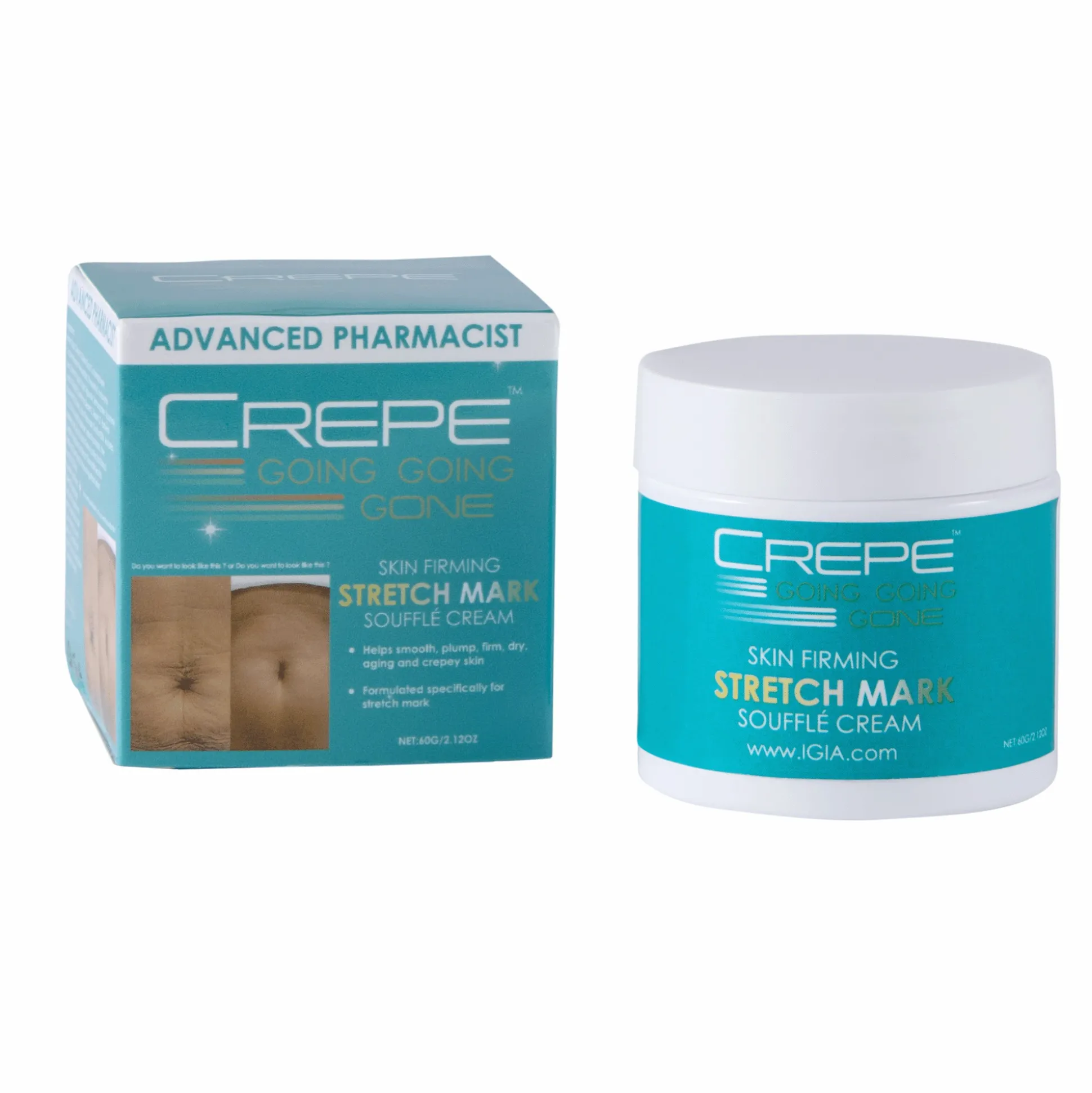 IGIÁ Crepe Gone Skin Firming Stretch Mark Cream