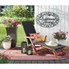 Indoor/Outdoor Bright Braided Rug