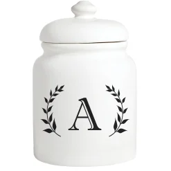 Initial Personalized Treat Jar