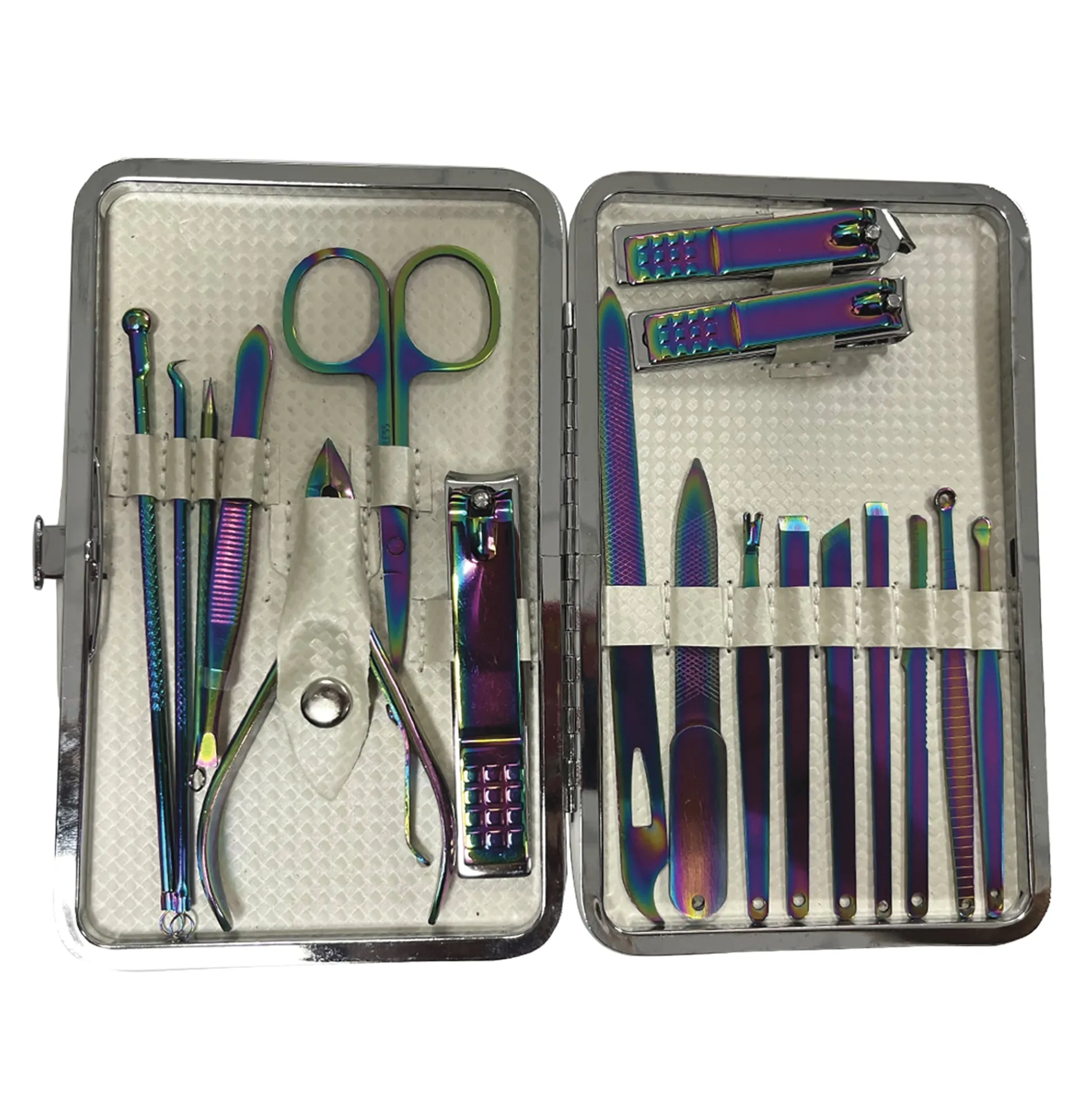 Iridescent 19-Piece Manicure Set