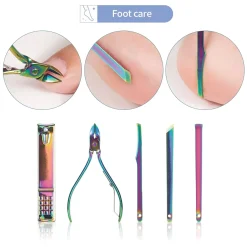 Iridescent 19-Piece Manicure Set