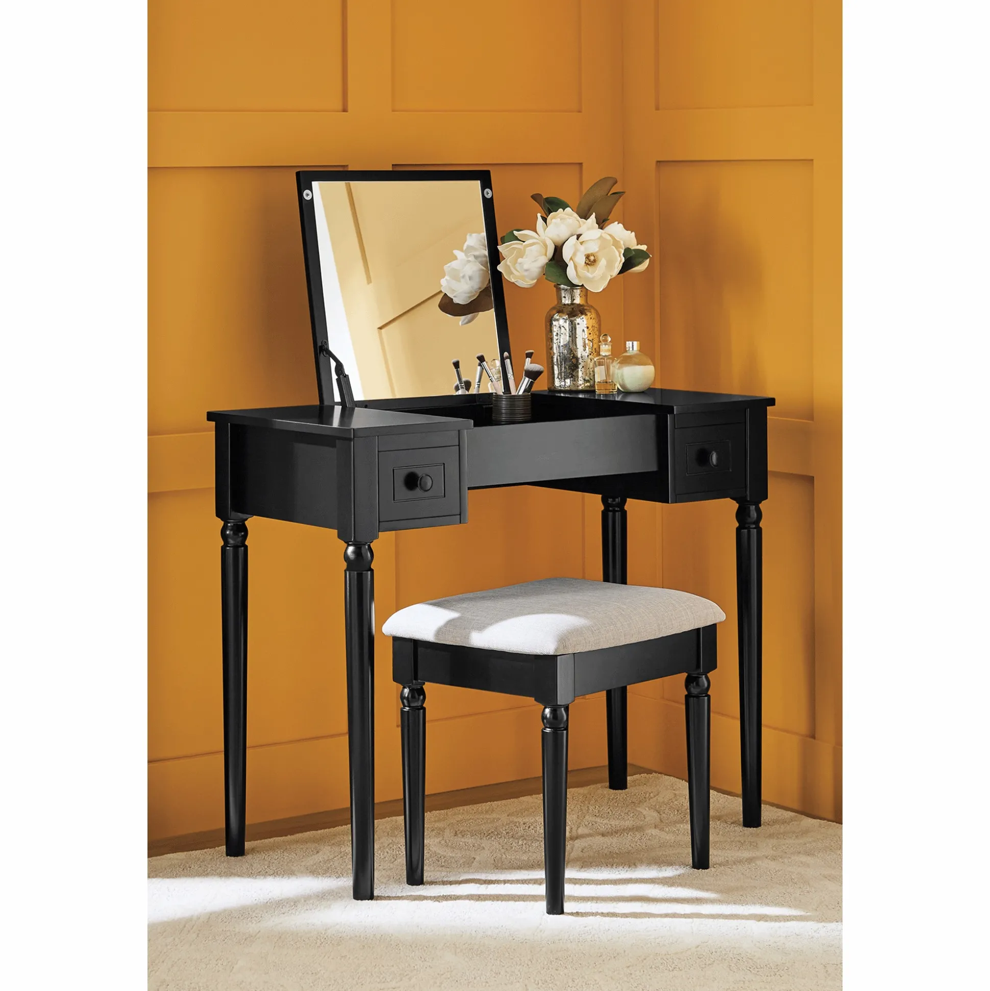 Ismere Vanity and Stool