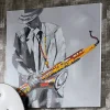 Jazz Man Canvas