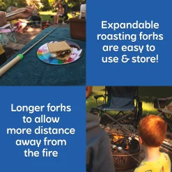 Jet Puffed Lighted S'Mores Caddy