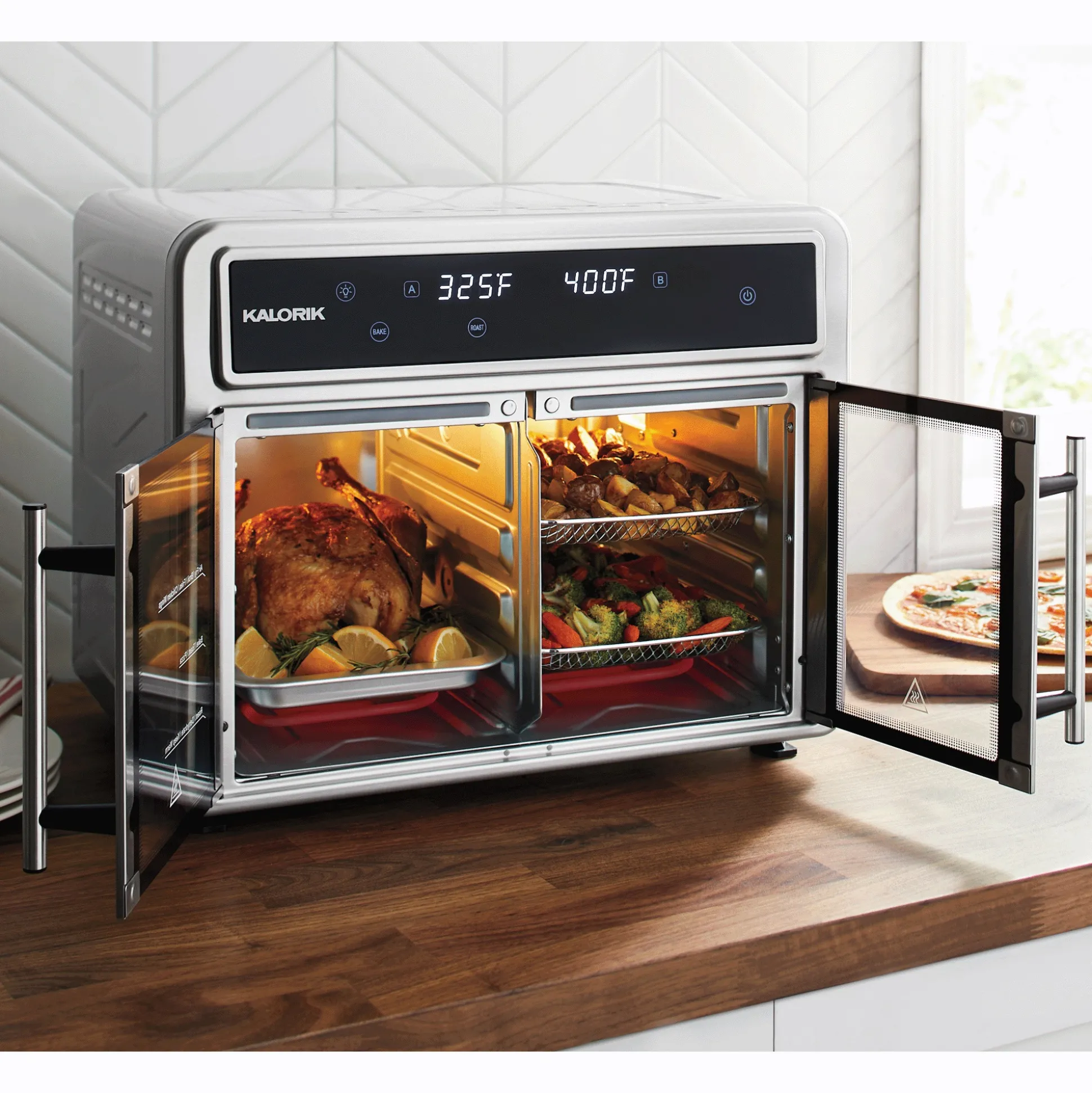 Kalorik Maxx 26-qt. Flex Trio Air Fryer Oven