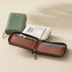 Kedzie Zip Wallet with Exterior ID Window