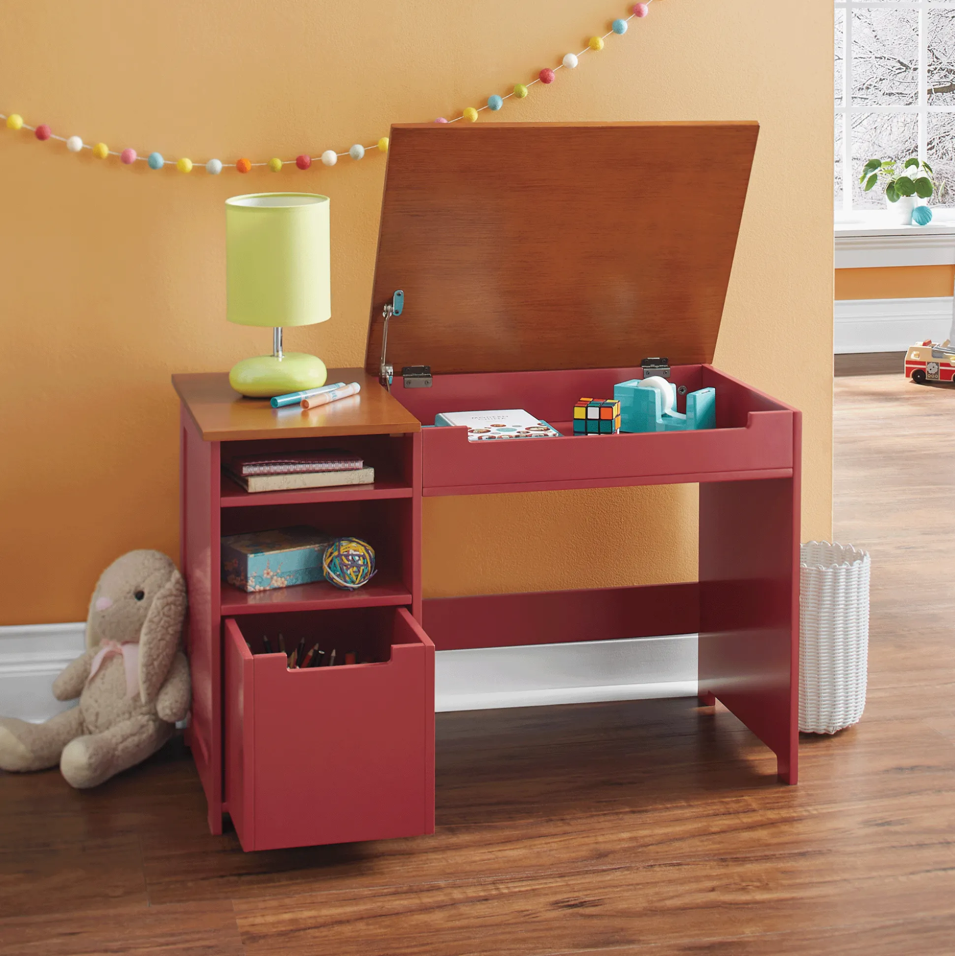 Kids’ Storage Desk