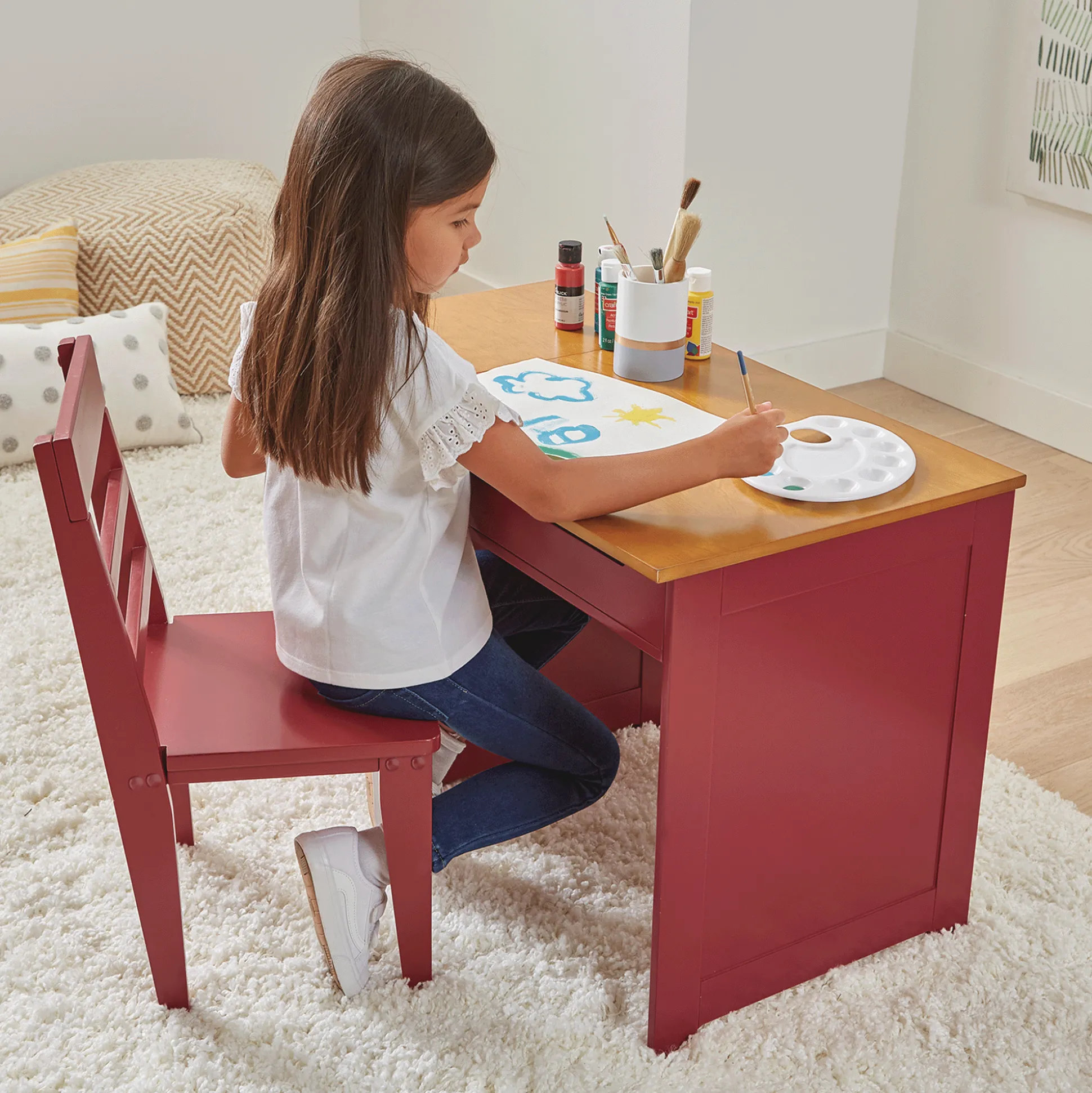 Kids’ Storage Desk