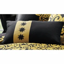 Kismet Embroidered Floral Accent Pillow