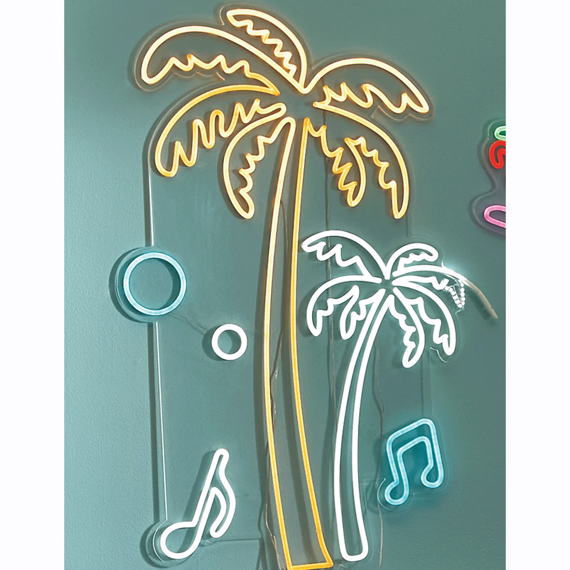 Large Tropic Wall Lights