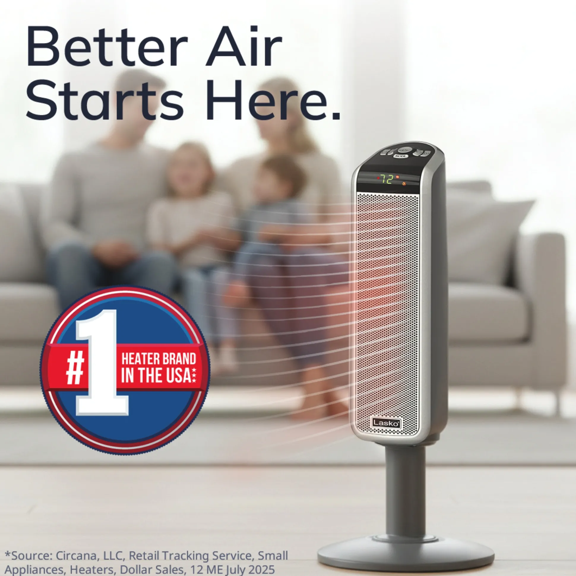 Lasko Digital Pedestal Heater