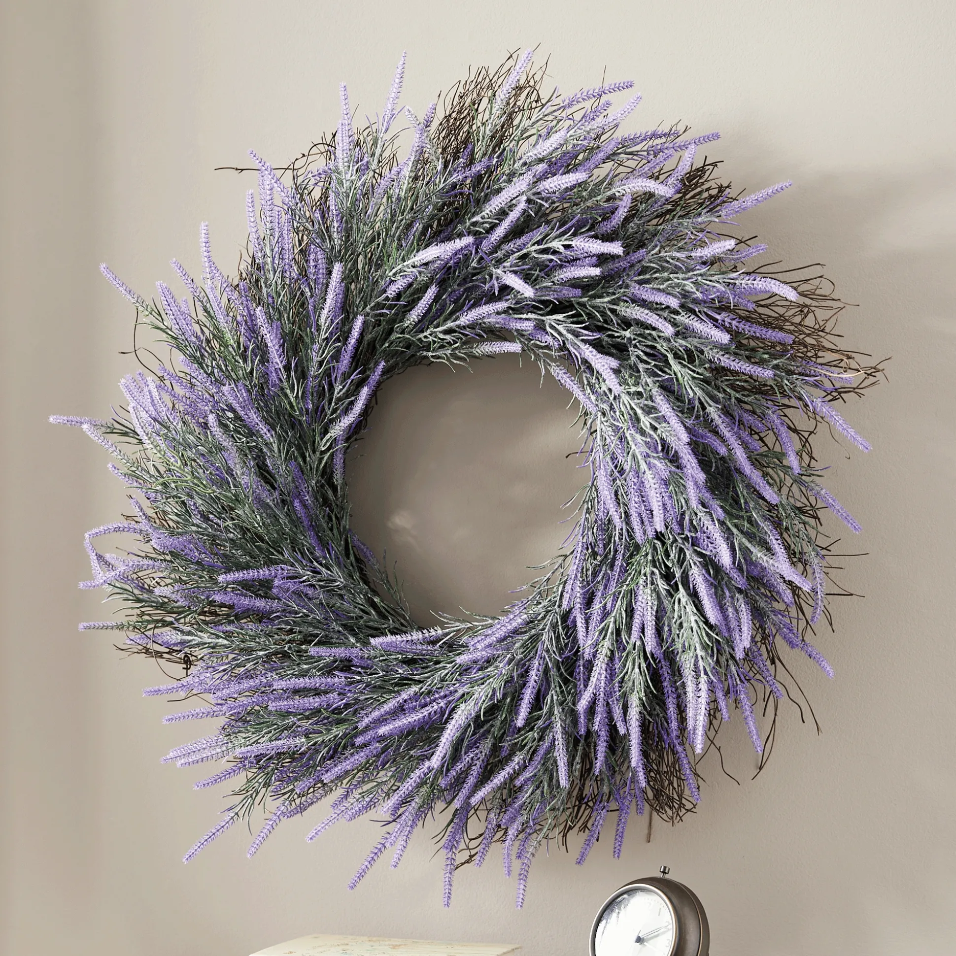 Lavender Wreath