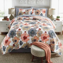 Leah 3-Piece Reversible Quilt Set