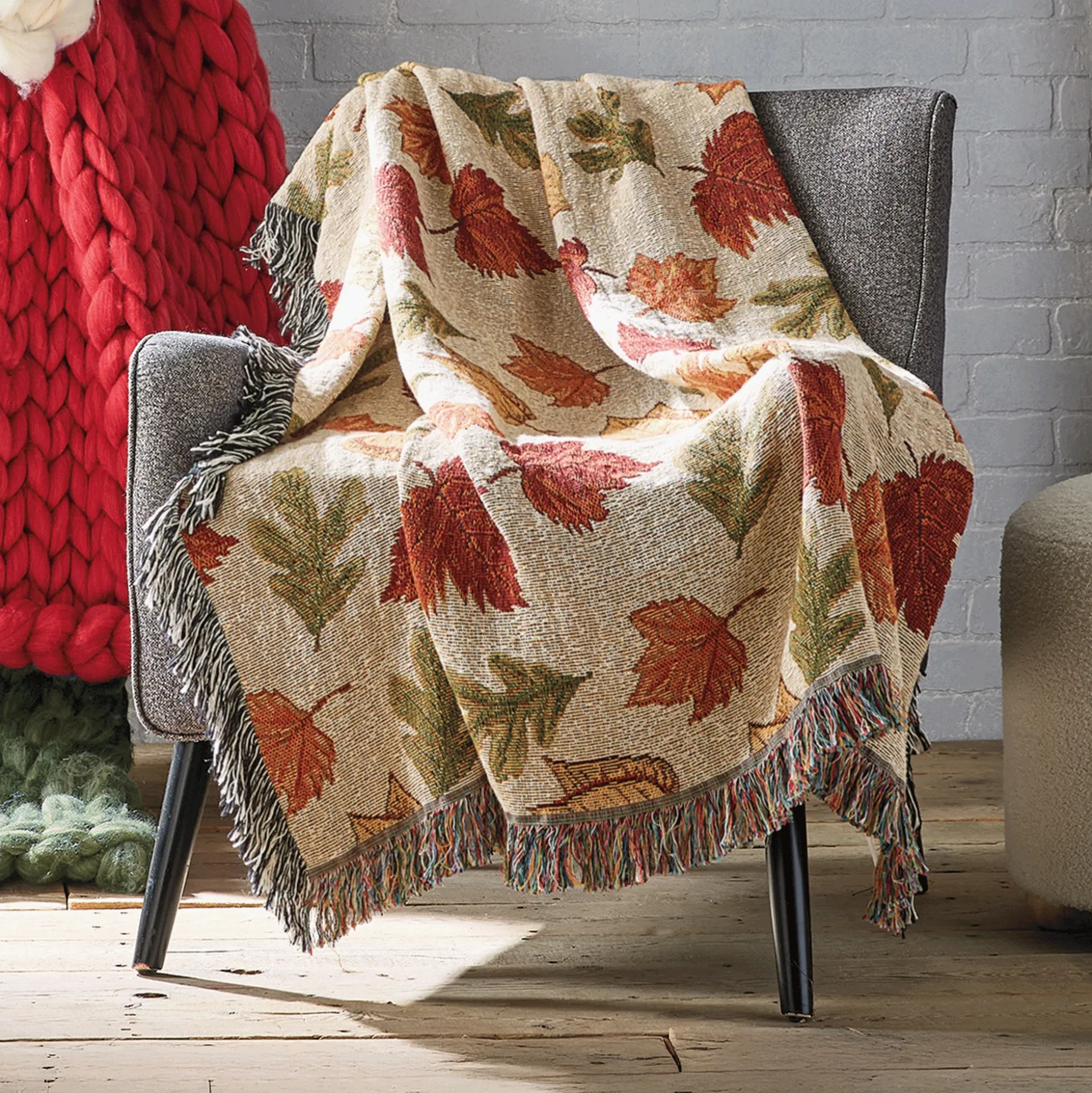 Leaves of Fall Throw