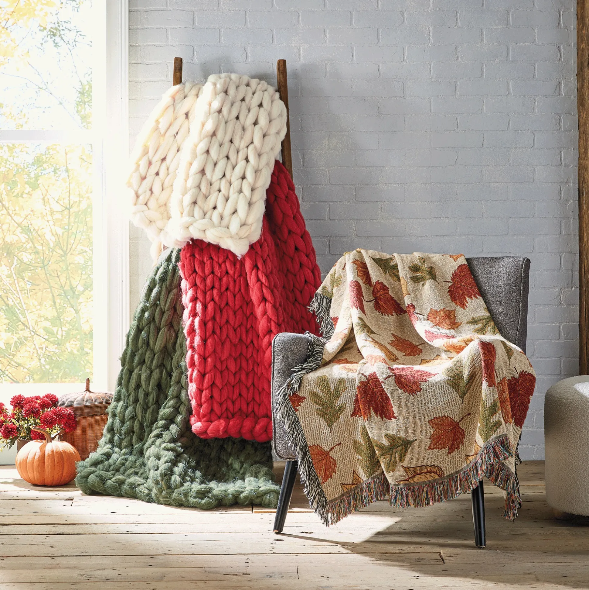 Leaves of Fall Throw