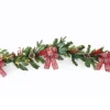 LED Lighted Pine and Berry Christmas Garland