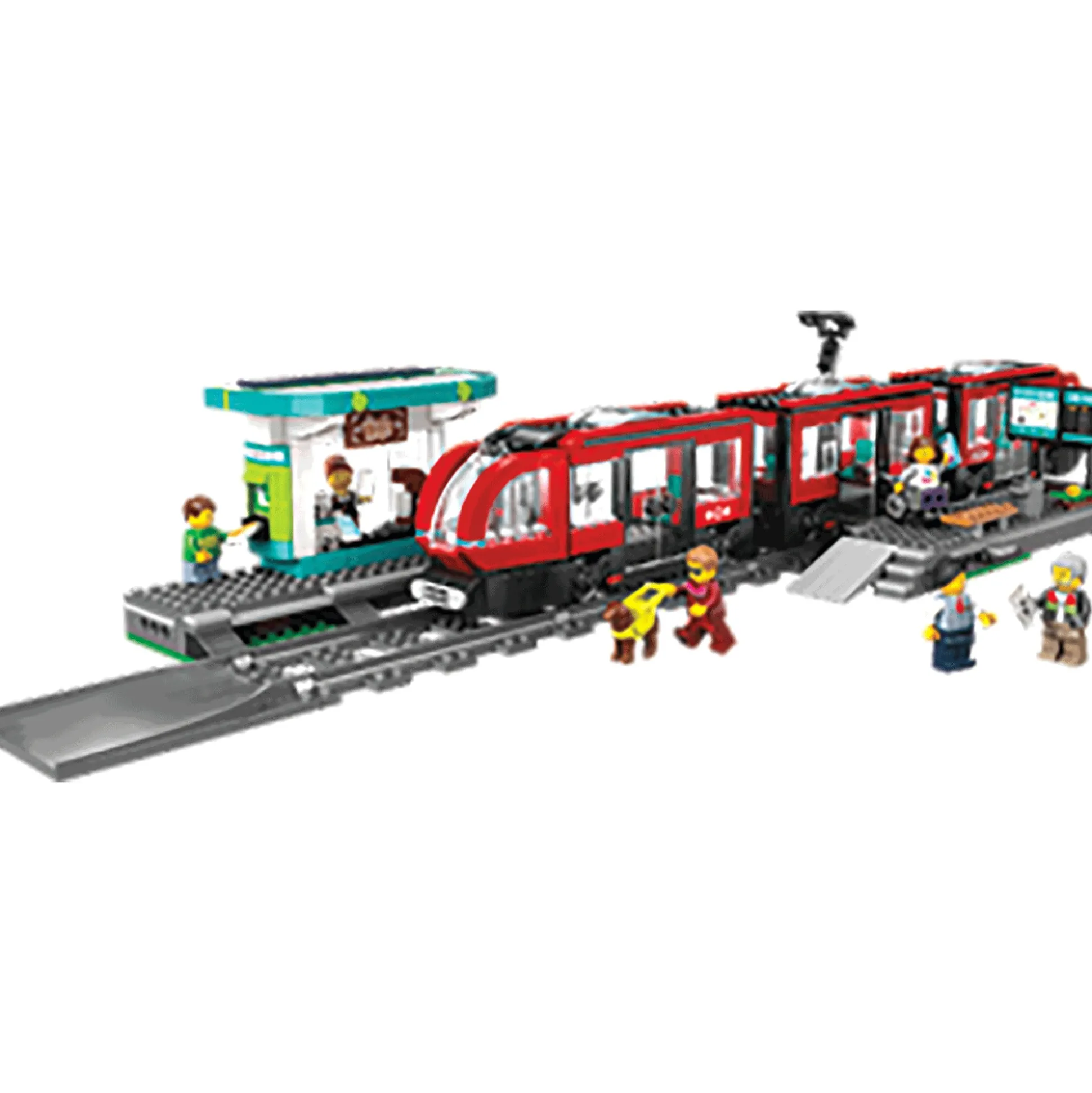 LEGO City Downtown Streetcar & Station
