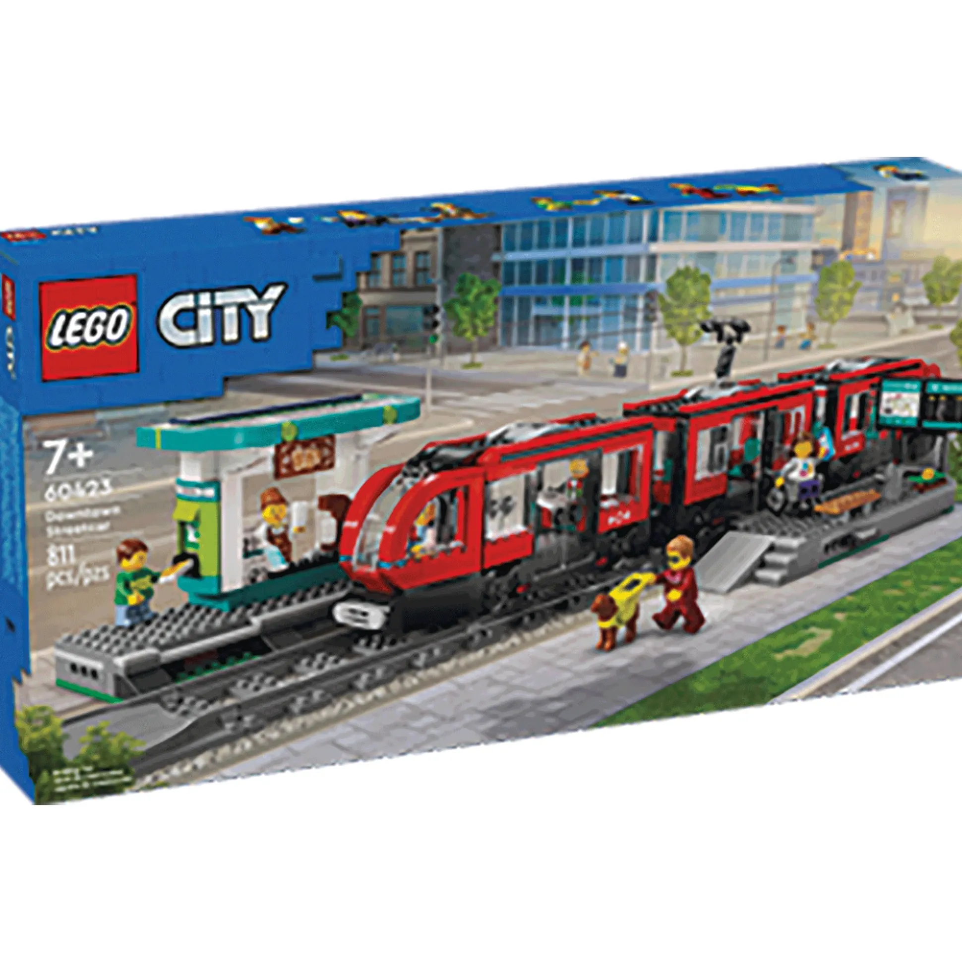 LEGO City Downtown Streetcar & Station