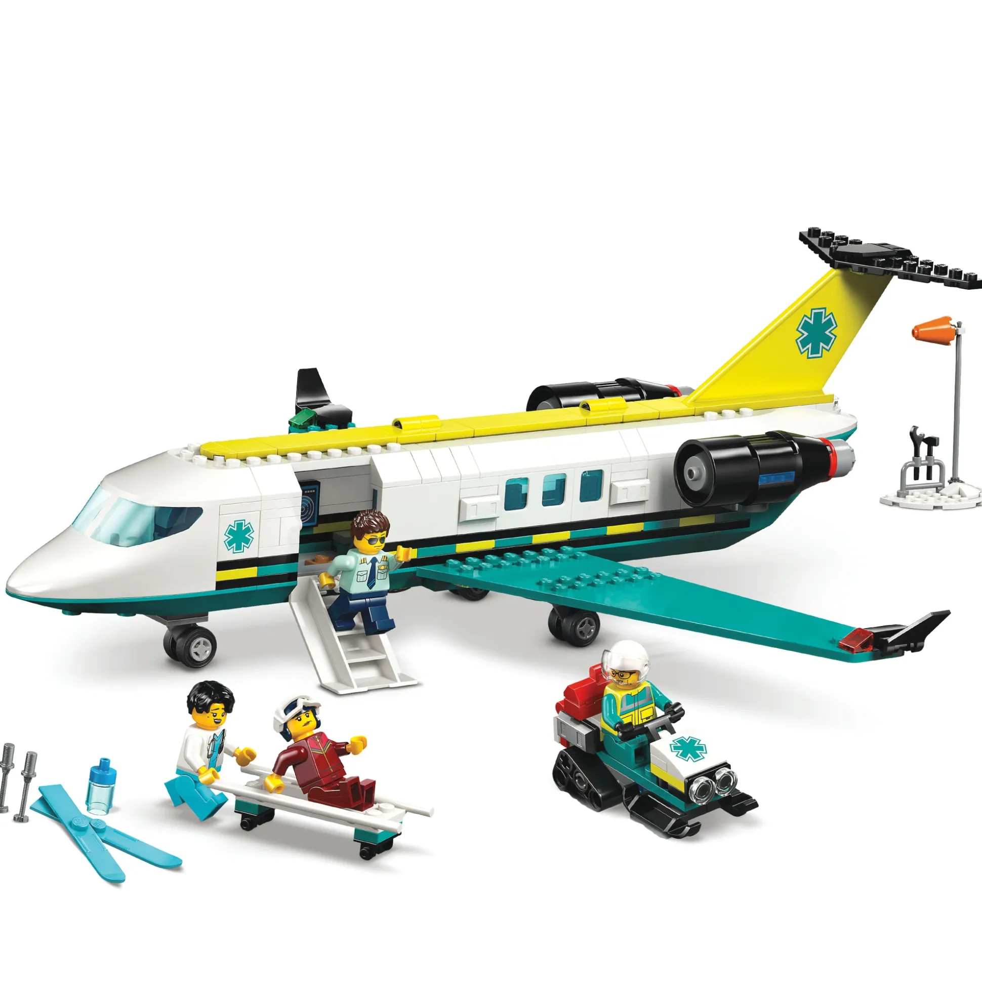 LEGO City Emergency Air Ambulance Airplane