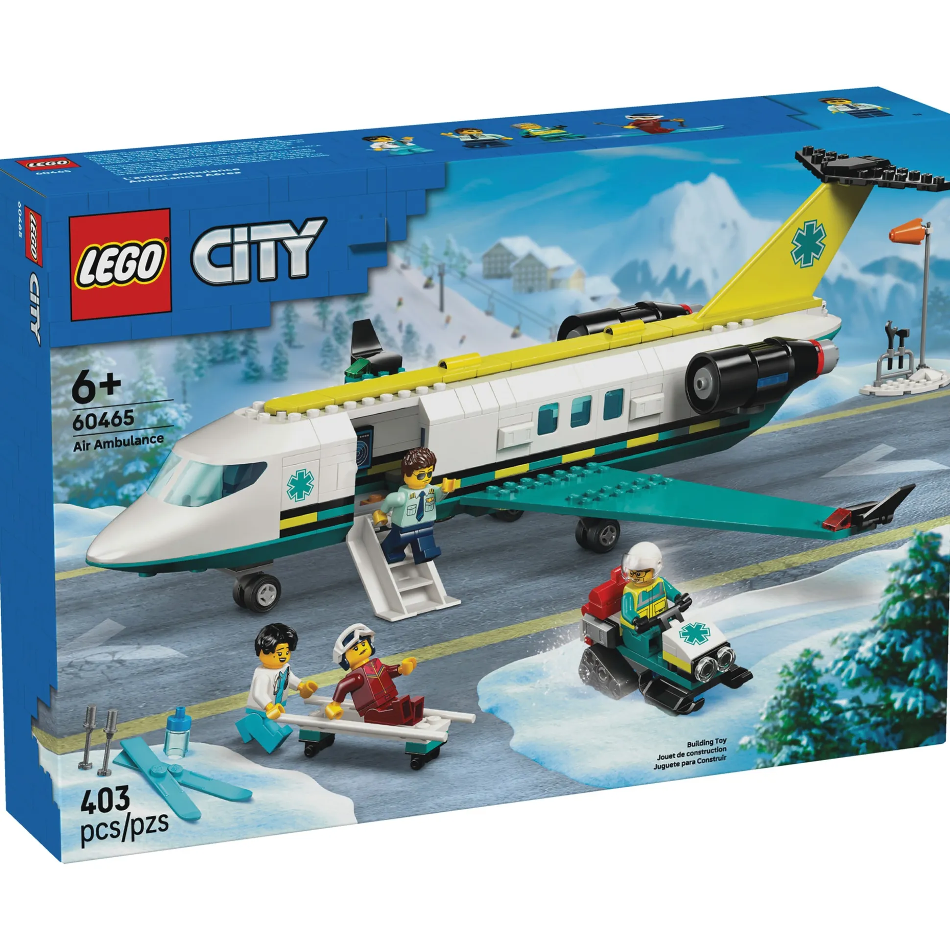 LEGO City Emergency Air Ambulance Airplane